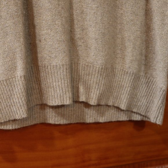 Classiques Entier Brown Wool Cashmere Silk Pullover Sweater Med - Picture 5 of 7